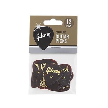 Gibson 【夏先取り大特価セール】Tortoise Picks (Medium) ×12枚セット [APRT12-74M] 画像1