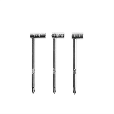 MUSIC NOMAD 【お取り寄せ商品】 MN235 Premium Guitar Tech Truss Rod Wrench Set 画像1