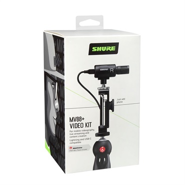 SHURE MOTIV MV88+ VIDEO KIT(MV88+DIG-VIDKIT)(ポータブル・ビデオキット)(国内正規品)(シュア) 画像4