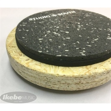 DDEQ Drum Device Equipment SSP-RT BK（ブラック） [リサイクル素材を使用したトレーニングパッド / スタンド取り付け穴付] 画像1
