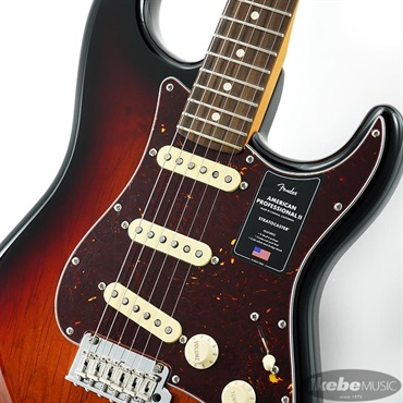 Fender USA American Professional II Stratocaster (3-Color Sunburst/Rosewood)  【The Spring Summer 2026 Campaign】 画像3