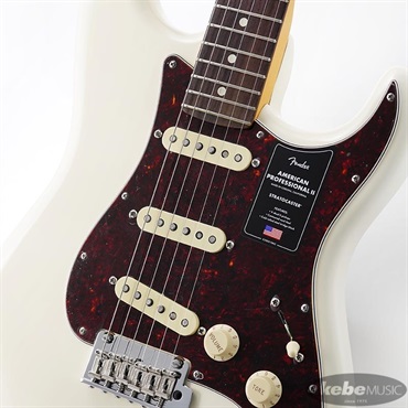 Fender USA American Professional II Stratocaster (Olympic White/Rosewood) 【The Spring Summer 2026 Campaign】 画像3
