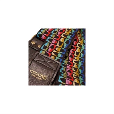 Couch Guitar Strap 60's Mod Geometric Hippie Weave 画像1