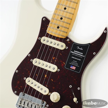 Fender USA American Professional II Stratocaster (Olympic White /Maple) 【The Spring Summer 2026 Campaign】 画像3