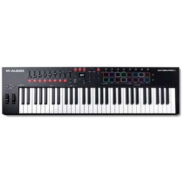 M-AUDIO Oxygen Pro 61(エムオーディオ)(USB・MIDIコントローラー)(61鍵)(オキシゲン) 画像2
