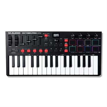 M-AUDIO Oxygen Pro Mini(エムオーディオ)(USB・MIDIコントローラー)(ミニ鍵盤)(オキシゲン) 画像2