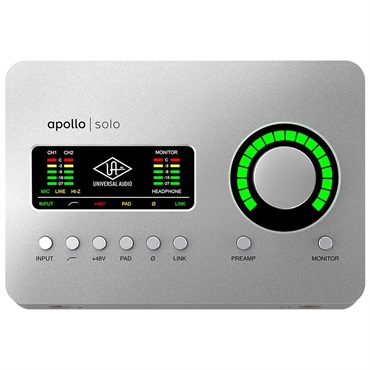 Universal Audio Apollo Solo Heritage Edition(Mac/Win兼用)(オーディオインターフェイス)(ユニバーサルオーディオ)(DTM) 画像1