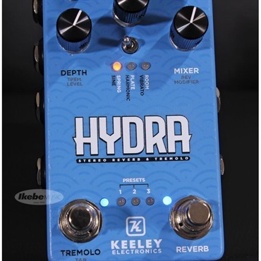 keeley HYDRA Stereo Reverb & Tremolo 画像2