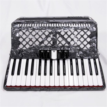 TOMBO (アコーディオン専門店・出荷前検品発送)TOMBO トンボ GT-60B CGP コスモグレーパール アコーディオン 入門向け ピアノ式 34鍵盤 中型 60ベース 画像2