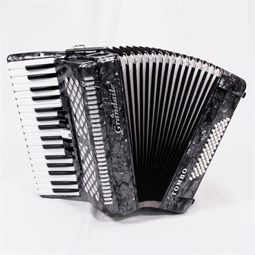 TOMBO (アコーディオン専門店・出荷前検品発送)TOMBO トンボ GT-60B CGP コスモグレーパール アコーディオン 入門向け ピアノ式 34鍵盤 中型 60ベース 画像5