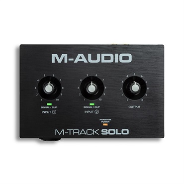 M-AUDIO M-Track Solo (USBオーディオインターフェース) (エムトラック)(エムオーディオ) 画像1