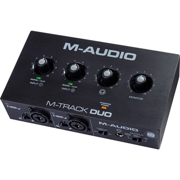 M-AUDIO M-Track Duo(USBオーディオインターフェース)(エムオーディオ)(エムトラック) 画像2