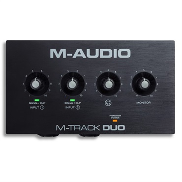 M-AUDIO M-Track Duo(USBオーディオインターフェース)(エムオーディオ)(エムトラック) 画像3