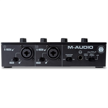 M-AUDIO M-Track Duo(USBオーディオインターフェース)(エムオーディオ)(エムトラック) 画像4