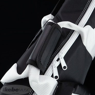 NAZCA 【受注生産品】 Protect Case for Guitar Black#8 [ファスナー/ベルトカラー:ホワイト] 画像4