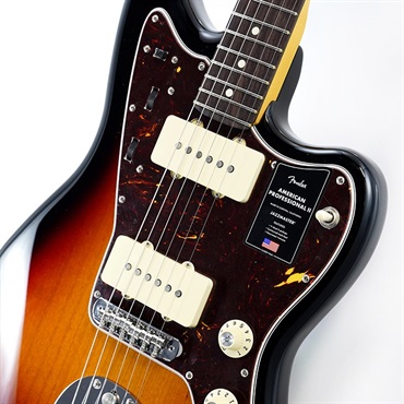 Fender USA American Professional II Jazzmaster (3-Color Sunburst/Rosewood) 【The Spring Summer 2026 Campaign】 画像3