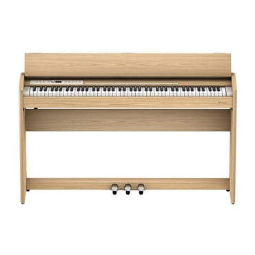 Roland F701-LA（ライトオーク調仕上げ）(当店限定・3年保証)(豪華特典付き)(古い電子ピアノ無料引取)(全国配送設置無料/沖縄・離島除く)(電子ピアノ) 画像1