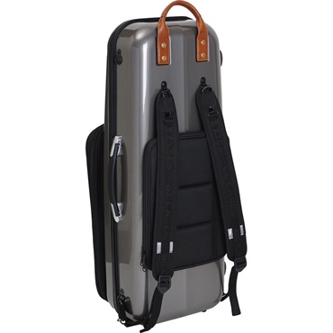 GL CASES 【お取り寄せ品】GLケース テナーサックス用ケース　GLK-T(S) グレー・ヘアライン仕上げ 【Brasspire ver.】 画像1