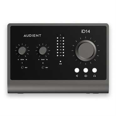 audient iD14mkII (オーディエント)(オーディオインターフェース)(USB-C対応)(USB3.0対応)(ループバック搭載) 画像1
