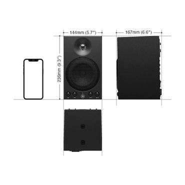 YAMAHA MSP3A(ペア)(ヤマハ)(モニタースピーカー・定番モデル) 画像5
