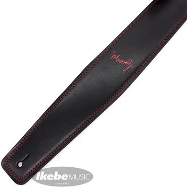 Moody Leather-Leather 2.5inch Long Tail [Black-Red] 画像1