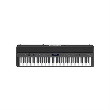Roland 【お取り寄せ商品】FP-90X-BK + 専用スタンド + 高低自在イスセット【ヘッドホン・お手入れクロス付】【代引不可】【沖縄・離島送料別途見積】(電子ピアノ) 画像1