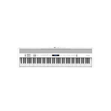 Roland 【次回納期未定】FP-60X-WH + 専用スタンド + 高低自在イスセット【ヘッドホン・お手入れクロス付】【代引不可】【沖縄・離島送料別途見積】(電子ピアノ) 画像1