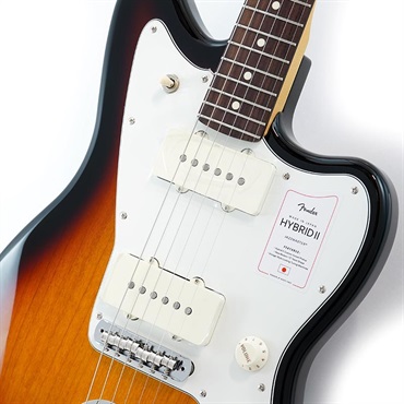 Fender Made in Japan Hybrid II Jazzmaster (3-Color Sunburst/Rosewood) 画像3