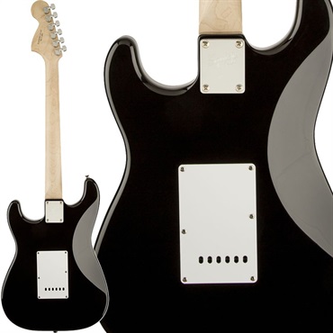 Squier by Fender Affinity Series Stratocaster (Black/Laurel Fingerboard) 画像1