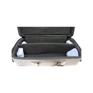 GARD BAGS ガードバッグス / エリート シリーズ 4-ECSG-K トランペット用 ダブル ケース / グレーコーデュラ ナイロン・ブラック ナイロン ライン 画像2