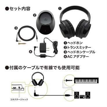 audio-technica ATH-EP1000IR(赤外線ワイヤレスヘッドホン) 画像8