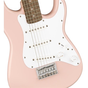 Squier by Fender Mini Stratocaster (Shell Pink /Laurel Fingerboard) 画像2
