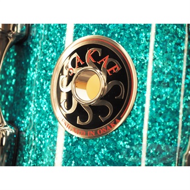 SAKAE OSAKA HERITAGE Maple Snare 14×6.5/ Turquoise Champagne  [SD1465MA/M-TC] 画像2