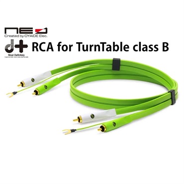 Oyaide d+RCA for Turntable classB 2.0m (ターンテーブル専用RCAケーブル) 画像3