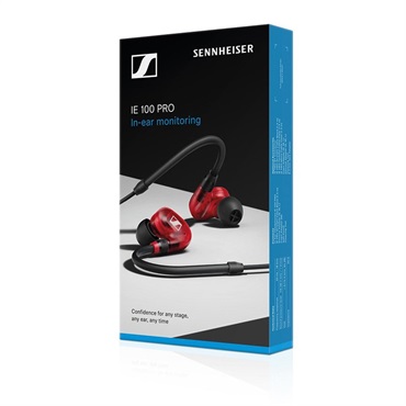 SENNHEISER IE 100 PRO Red(ゼンハイザー)(イヤホン・イヤモニ)(有線イヤフォン)(レッド)(1.3ｍストレートケーブル) 画像5