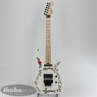 Charvel／USA Warren DeMartini Frenchie (Snow White with Frenchie Graphic/Maple) 画像1