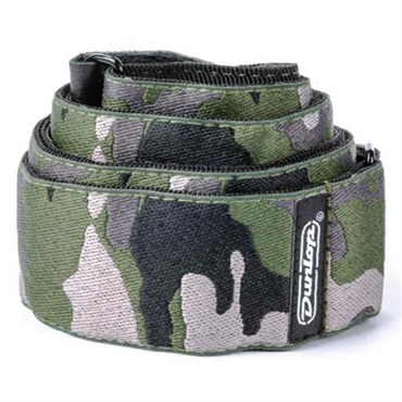 Dunlop (Jim Dunlop) D67-16 JACQUARD RANGER GREEN STRAP 画像1