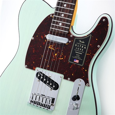 Fender USA American Ultra Luxe Telecaster (Transparent Surf Green/Rosewood) 【The Spring Summer 2026 Campaign】 画像3