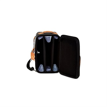 GARD BAGS ガードバッグス / エリート シリーズ 5-ECLK トランペット用 トリプル ケース / ブラック レザー・ブラウン レザー トリム 画像2