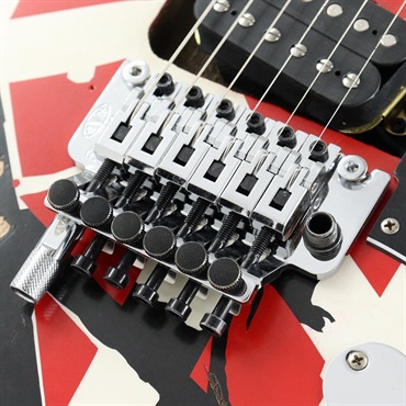EVH Striped Series Frankenstein Frankie (Red with Black Stripes Relic/Maple) 画像6