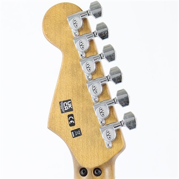 EVH Striped Series Frankenstein Frankie (Red with Black Stripes Relic/Maple) 画像10