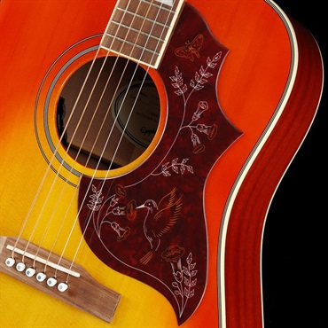 Epiphone 【数量限定エピフォン・アクセサリーパックプレゼント】 Hummingbird Studio (Faded Cherry Burst) エピフォン 画像6