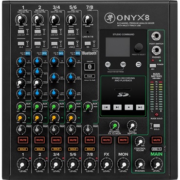 MACKIE Onyx8 【USB端子内蔵アナログミキサー】 画像1
