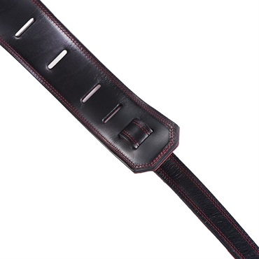 Moody Leather-Leather 2.5inch Standard Tail [Black-Red] 画像3