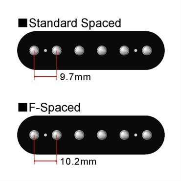 DiMarzio D Activator Bridge [DP220F] (Black/F-Spaced) 【安心の正規輸入品】 画像1