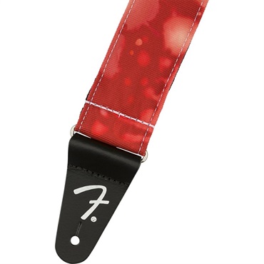 Fender USA Tie Dye Acid Wash Strap (Red) (#0990637200) 画像1