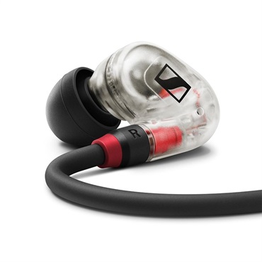 SENNHEISER IE 100 PRO WIRELESS CLEAR(Bluetooth・ワイヤレスイヤフォン)(有線イヤホン接続用・ストレートケーブル1.3ｍ付属)(クリア)(ゼンハイザー) 画像2