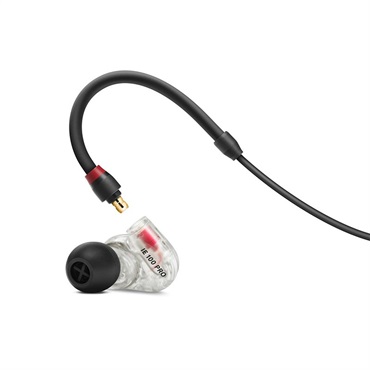 SENNHEISER IE 100 PRO WIRELESS CLEAR(Bluetooth・ワイヤレスイヤフォン)(有線イヤホン接続用・ストレートケーブル1.3ｍ付属)(クリア)(ゼンハイザー) 画像3