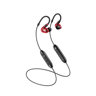 SENNHEISER IE 100 PRO WIRELESS RED(Bluetooth・ワイヤレスイヤフォン)(有線イヤホン接続用・ストレートケーブル1.3ｍ付属)(レッド)(ゼンハイザー) 画像1