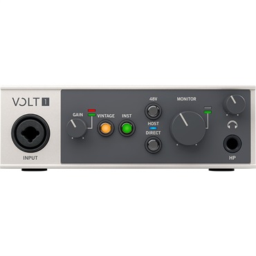 Universal Audio Volt 1 USB Audio Interface(LUNA DAWソフト付属)(iOS対応・USBオーディオインターフェイス)(ユニバーサルオーディオ) 画像1